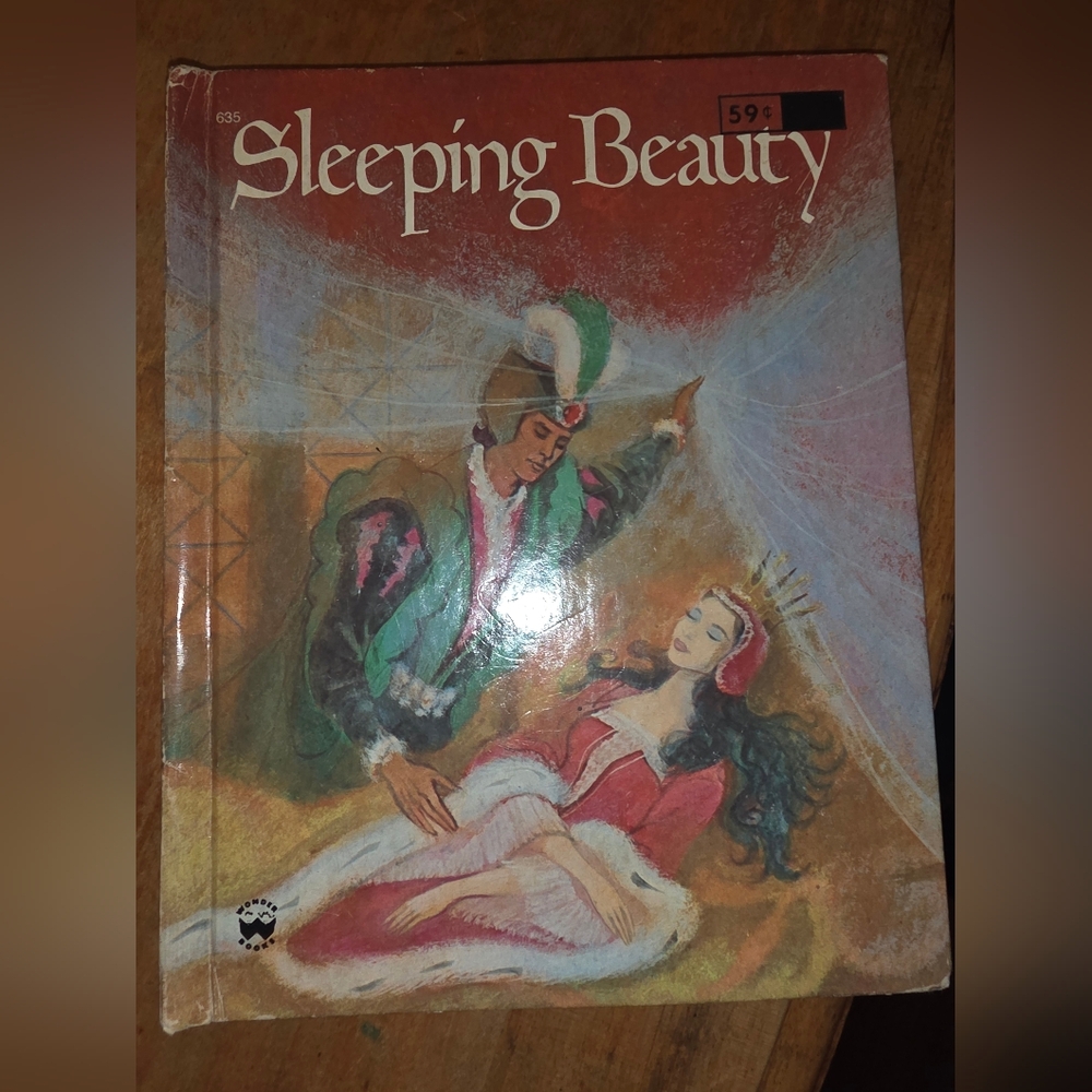 Wonder Books Sleeping Beauty Vintage Fairy Tale